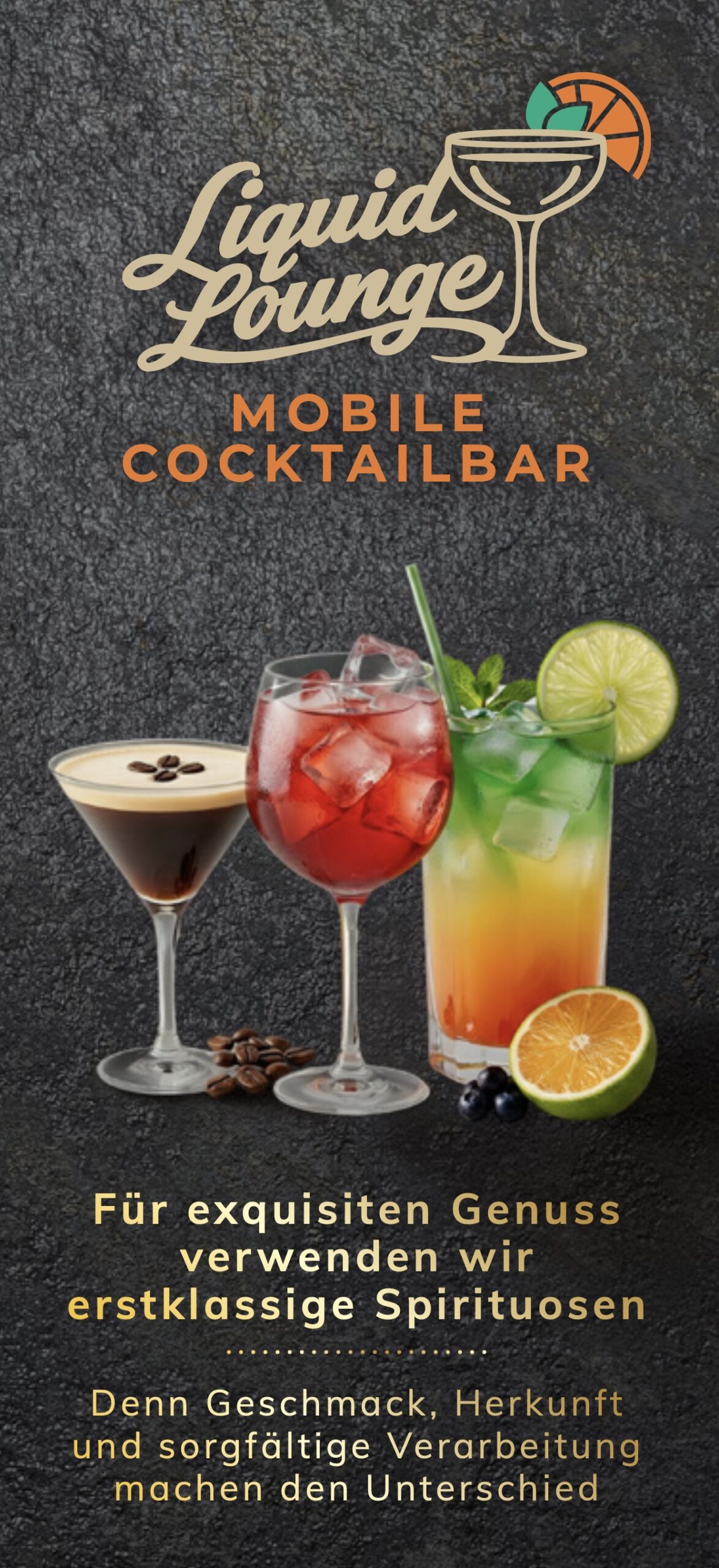 Flyer Liquid Lounge Cocktailbar